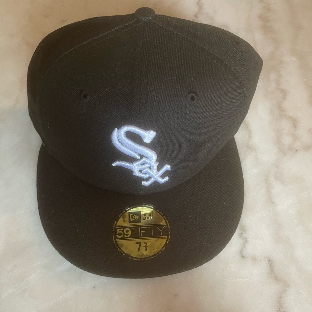 New Era White Sox Fitted Hat